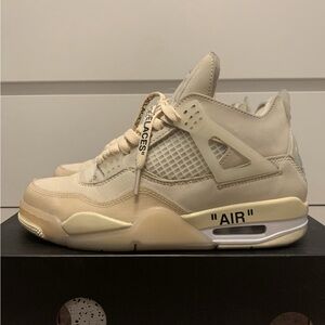 Beige Sneakers with Air Design